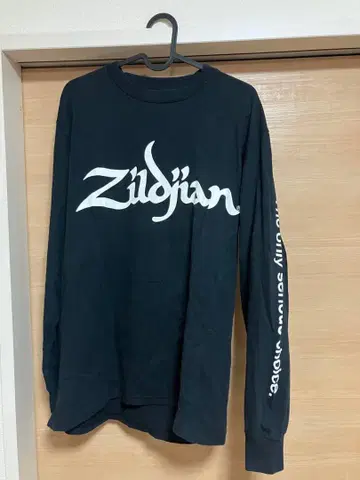 [빈티지] Zildjian 긴팔 티셔츠 블랙