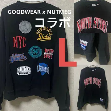 GOODWEAR x NUTMEG 맨투맨 트레이닝복 굿웨어 너트메그