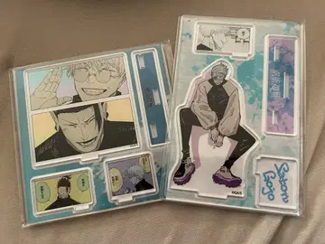 주술회전 아크릴 스탠드 고죠 사토루 게토 스구루