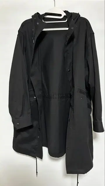 에디바우어 블랙 모즈 코트