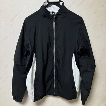 OAKLEY 집업 자켓 M 블랙/화이트