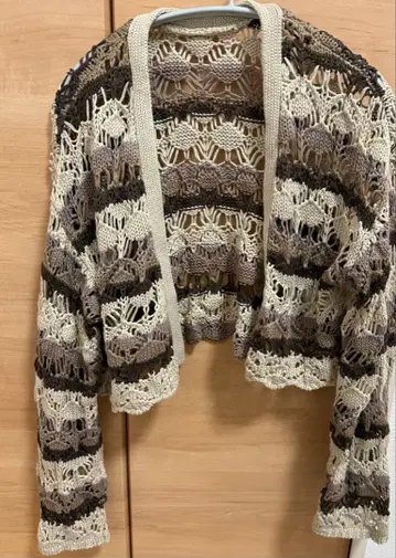 GYDA 레이스 니트 가디건 F 사이즈