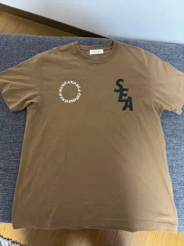 WIND AND SEA 티셔츠 L사이즈 베이지