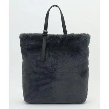 ICB 스마트 퍼 토트 그레이 복슬복슬