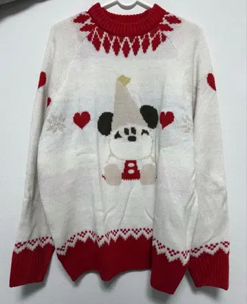 디즈니 릴린린 크리스마스 스웨터 2024