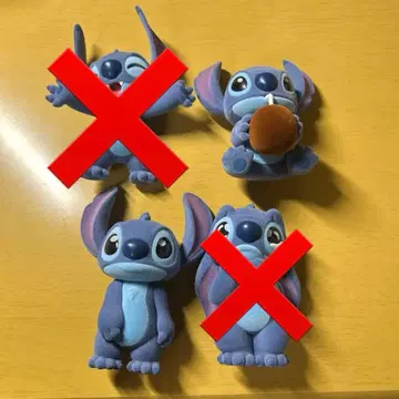 [ 낱개 판매 ] 스티치 피규어 스티커 포함