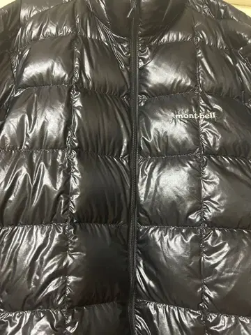 몽벨 다운 자켓 블랙