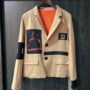 EB 에터널 블레이즈 베이지 테일러드 자켓 315