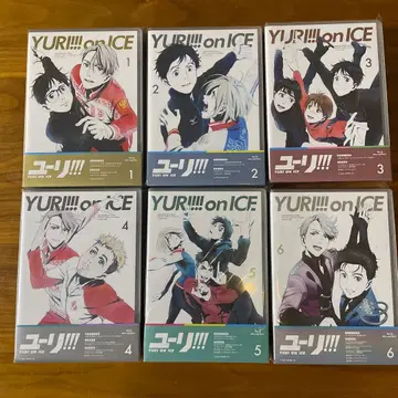 YURI!!! on ICE 블루레이 전 6권 세트 초회 봉입 혜택 포함