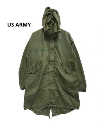 VINTAGE US ARMY M-65 피쉬테일 후드티
