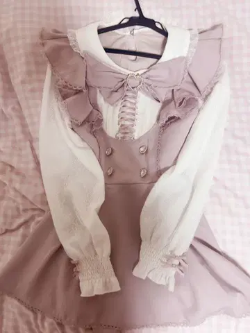 LIZLISA 리즈리사 프릴 스핀들 셋업