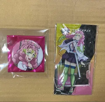 귀멸의 칼날 칸로지 미츠리 아니프레 캔뱃지 아크릴 스탠드 세트