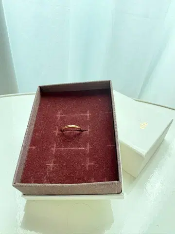 ete 골드링 심플한 디자인