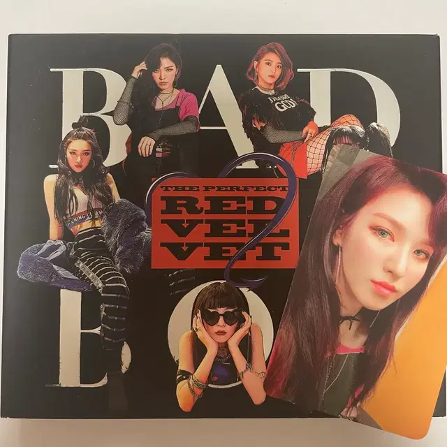 레드벨벳 배드보이 Bad Boy 앨범 | 웬디 포카