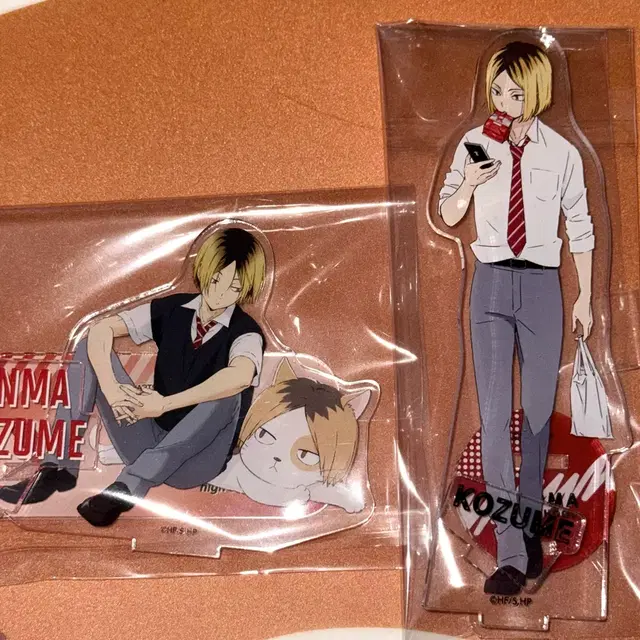 하이큐 코즈메 켄마 네코마 교복 디오라마 아크릴 스탠드 일괄