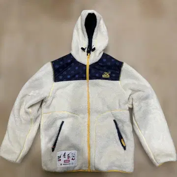 모모크로 포슈레 CHUMS 복슬복슬 플리스 M 사이즈 옐로우 컬러