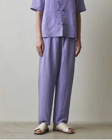 [새상품급] 스티븐 앨런 이지 팬츠 라일락