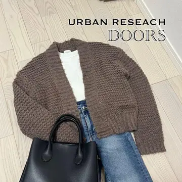 새상품급 어반 리서치 도어스 가디건 겉옷 브라운 멋짐