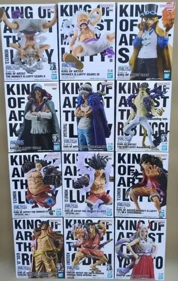 원피스 피규어 KING OF ARTIST 12종 12점