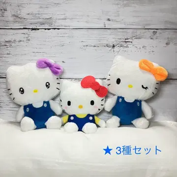 헬로키티 여러 가지 표정 Ver. 볼에 티크 캐릭터 굿즈