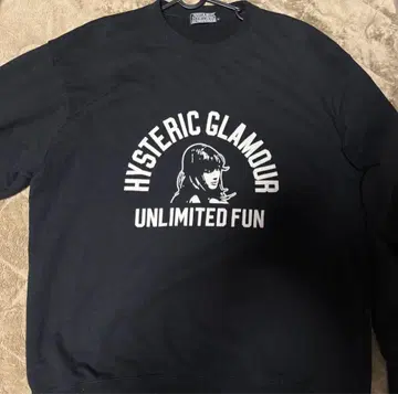 HYSTERIC GLAMOUR 블랙 트레이닝복