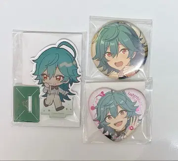 앙스타 라이카 캔뱃지 아크릴 스탠드 묶음 판매