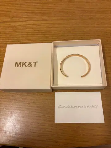 MK&T 오센틱 뱅글 로즈 골드