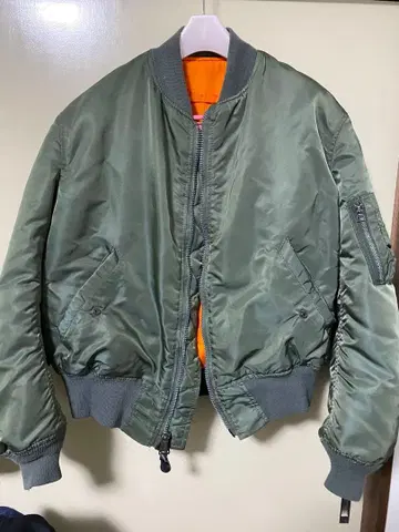 새상품급 USA제 80's ALPHA MA-1 플라이트 자켓