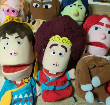 팀 나스 서유기 외전 [몽키 파마] 퍼펫 6개 세트