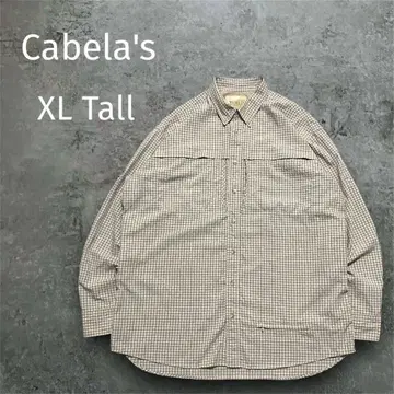 Cabela's 트래블 셔츠 XL Tall 메쉬 아웃도어