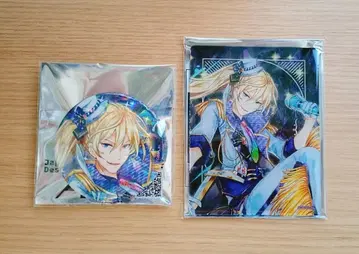 마법사와 검은 고양이의 위즈 HMV 로아 캔뱃지 클리어 카드 아이돌