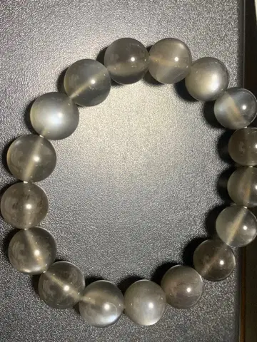 블랙 문스톤 팔찌 13mm 안지름 17cm