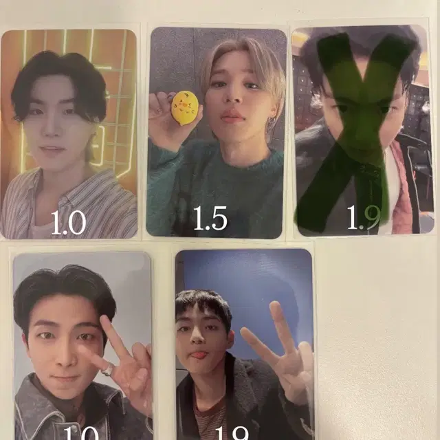 급처!!! 방탄소년단 페스타 아미존 포카