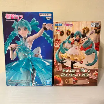 하츠네 미쿠 피규어 2종 세트 크리스마스 2025 & ClearLuxe