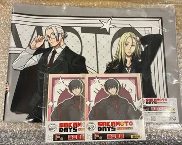 사카모토 데이즈 복권 C상 B2 크로스 색지 나구모