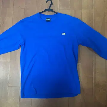 THE NORTH FACE 파랑 긴팔 티셔츠 M