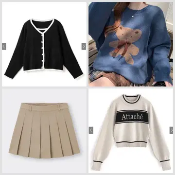 여성용 겨울 의류 묶음 판매