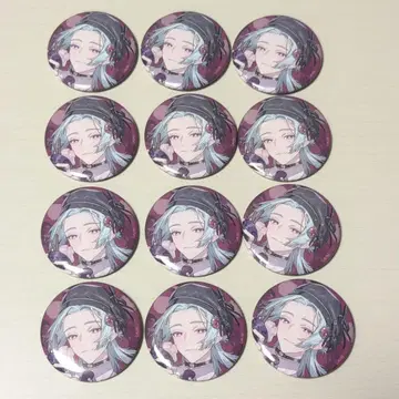 니지산지 겐가츠 토시로 Sweet Floaties 캔뱃지 4