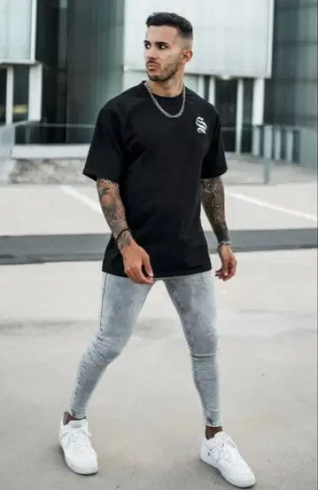 Sinners Attire 시너즈 어타이어 데님 그레이