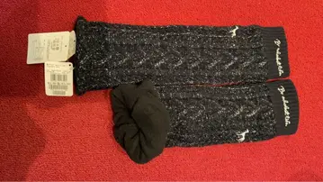 케이블 짜임 보온 라메 믹스 레그 워머 adabat