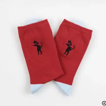 요루시카 달과 고양이의 댄스 춤추는 동물 양말