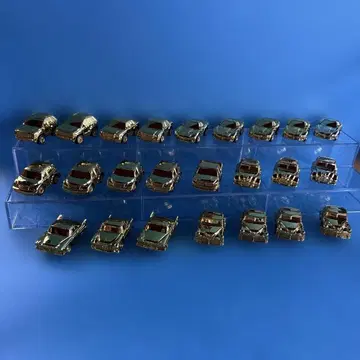 WONDA 빛나는! 금도금 카 컬렉션 24대