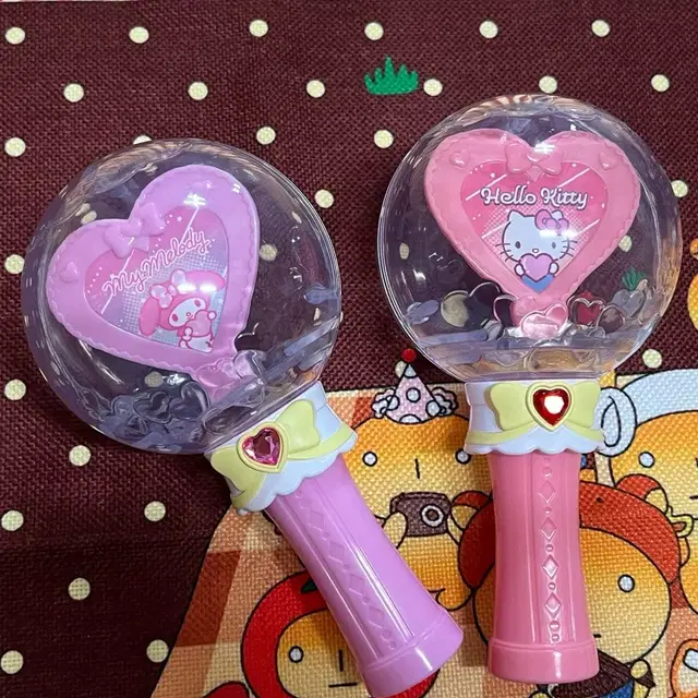 산리오 헬로키티/마이멜로디 요술봉 가챠