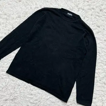 [ c6883 ] UNIQLO 니트 스웨터 긴팔 블랙 네이비 택