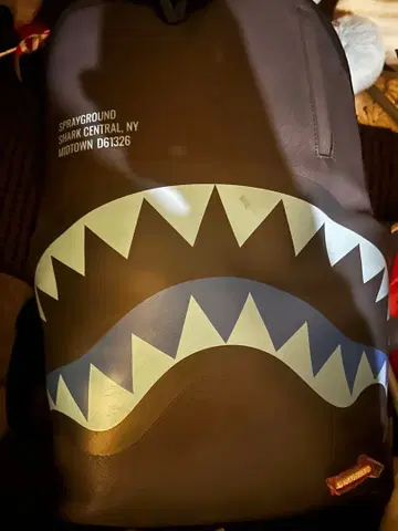 SPRYGROUND 상어 디자인 백팩 DG1326 drip