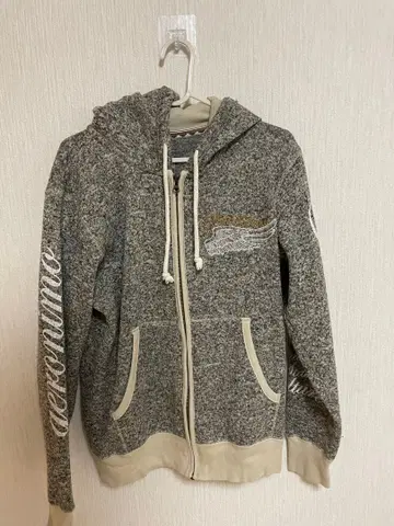 geronimo 후드 부착 그레이 후드티