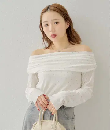 CHICO 오휘 오프숄더 상의