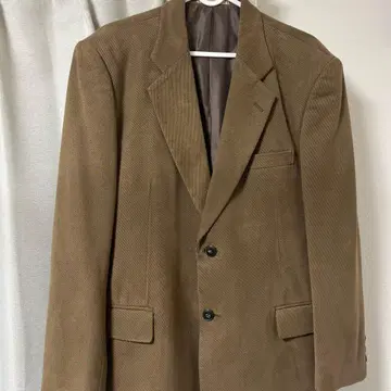 Troy Bros 브라운 테일러드 자켓