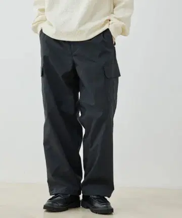 택 포함 새상품 j.n.r.d 드로우 스트링 와이드 카고 팬츠