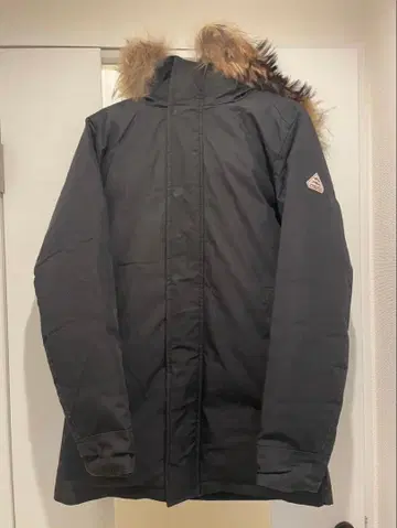 PYRENEX 다운 자켓 블랙 퍼 포함 기간 세일